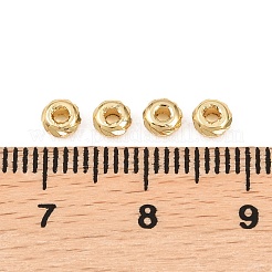 Corrugated Column Brass Beads&nbsp;KK-Z146-05G-02