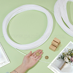 90M Round Plastic Rattan Cord&nbsp;OCOR-WH0077-134C