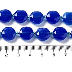 Natural Blue Agate Beads Strands&nbsp;G-NH0004-002A