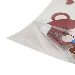 Clear Film Animal Theme Rub on Transfer Stickers for Glass Cups&nbsp;STIC-P009-A01