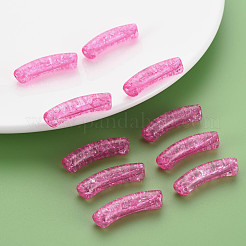 Transparent Crackle Acrylic Beads&nbsp;CACR-S009-001A-N82