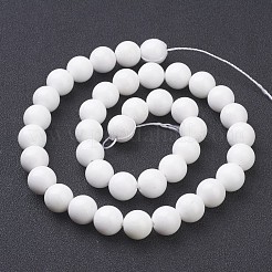 Natural Mashan Jade Round Beads Strands&nbsp;X-G-D263-10mm-XS01