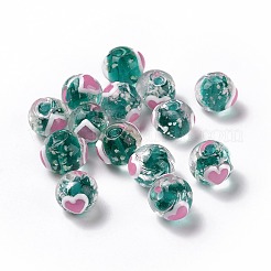 Luminous Handmade Lampwork with Enamel Beads&nbsp;LAMP-P058-02