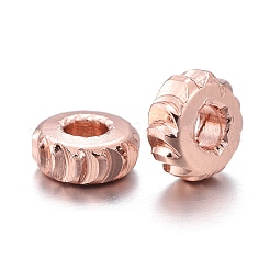 Brass Spacer Beads&nbsp;KK-K249-03A-RG