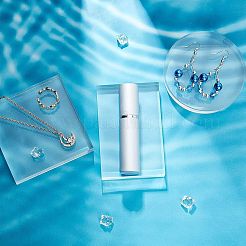 3Pcs 3 Style Transparent Acrylic Display Bases&nbsp;AJEW-FG0001-52
