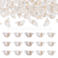 50Pcs Transparent Acrylic Beads&nbsp;MACR-TADJ0001-01A