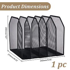 1Pc Iron Bookends&nbsp;AJEW-AR0005-08B