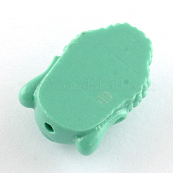 Dyed Buddha Head Synthetical Coral Beads&nbsp;CORA-R011-16J