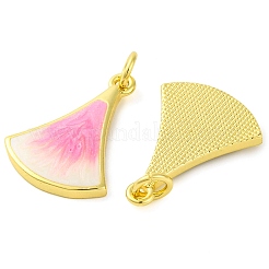 Brass Enamel Pendants&nbsp;KK-S401-06G
