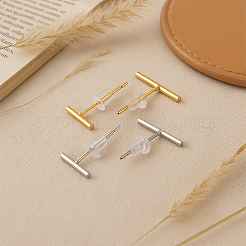 6 Sets 2 Colors Alloy Stick Stud Earrings for Women&nbsp;EJEW-GO0007-007