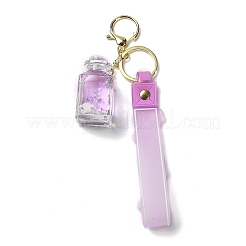 Mixed Bottle Acrylic Pendant Keychain Decoration&nbsp;KEYC-D018-09