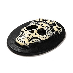 Halloween Opaque Resin Cabochons&nbsp;CRES-F023-01