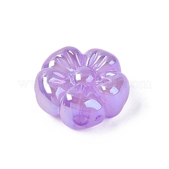 UV Plating Opaque Acrylic Beads&nbsp;OACR-N161-08F