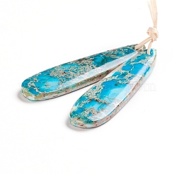 Natural Imperial Jasper Pendants&nbsp;X-G-G827-03U