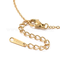 Clear Cubic Zirconia Knot Pendant Necklace&nbsp;NJEW-A004-26G