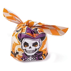 100Pcs Rabbit Shaped Halloween Candy Plastic Bags&nbsp;ABAG-U001-02C