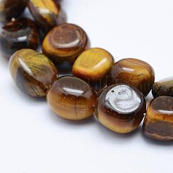 Natural Tiger Eye Beads Strands&nbsp;G-K203-28A