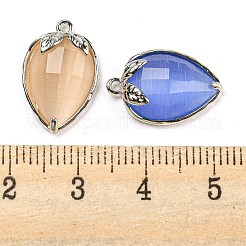 Natural & Synthetic Mixed Gemstone Faceted Pendants&nbsp;G-M431-06P-B