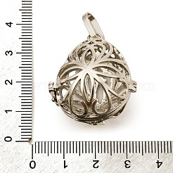 Brass Cage Pendants&nbsp;KK-G283-03P