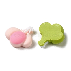 Opaque Resin Cabochons&nbsp;CRES-D028-01