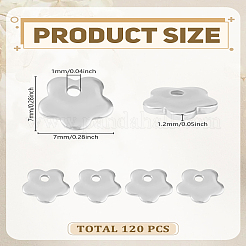 120Pcs 201 Stainless Steel Charms&nbsp;STAS-LP0003-46