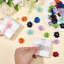 50Pcs 10 Colors Handmade Polyester Costume Accessories&nbsp;DIY-SP0006-45
