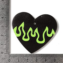 Halloween Imitation Leather Pendants&nbsp;FIND-K017-04A-01