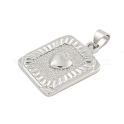 Rack Plating Brass Pendants&nbsp;KK-U021-12P-01