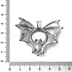 Tibetan Style Alloy Pendants&nbsp;FIND-Z098-03AS