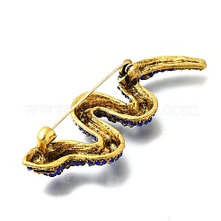 Snake Rhinestones Pins&nbsp;JEWB-M051-03G