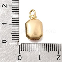 Brass Glass Pendants&nbsp;KK-N289-14G-02