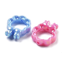 UV Plating Acrylic Beads&nbsp;X-OACR-M022-07