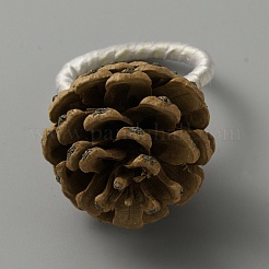 Pine Cone Napkin Rings&nbsp;AJEW-WH0332-85