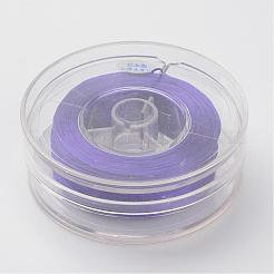 Japanese Eco-Friendly Dyed Flat Elastic Crystal String&nbsp;EW-F005-0.6mm-01