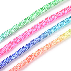 100M Random Color Nylon Braided Cord for Jewelry Making Macrame Craft&nbsp;RCP-R006-03