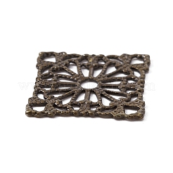 Tibetan Style Brass Filigree Joiners Links&nbsp;FIND-TAC0002-038AB