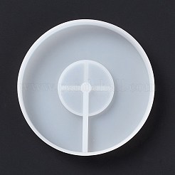 Flat Round LED Art Light Display Base DIY Silicone Molds&nbsp;DIY-C054-04