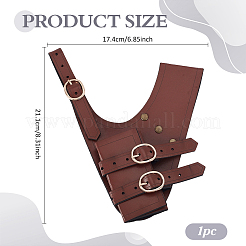 PU Leather Adjustable Sword Sheaths&nbsp;AJEW-WH0270-727A