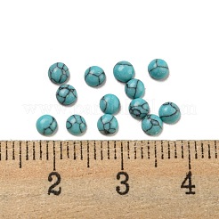 Dyed Handmade Synthetic Turquoise Cabochons&nbsp;G-B070-19C