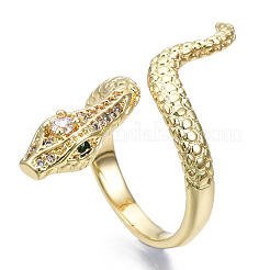 Snake Cuff Ring for Girl Women&nbsp;RJEW-N035-047-NF