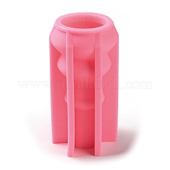Ribbed Pillar Geometry Scented Candle Silicone Molds&nbsp;LS-DIY-G106-01E