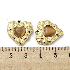 304 Stainless Steel Pendants&nbsp;STAS-L022-046G