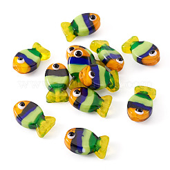 12Pcs Handmade Lampwork Beads&nbsp;LAMP-TA0001-74D