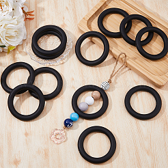 12Pcs Ring Silicone Beads&nbsp;SIL-DC0001-51