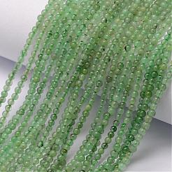Natural Green Aventurine Bead Strands&nbsp;G-K146-14-2mm