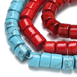 Natural Gemstone Column Bead Strands&nbsp;G-E266-05M-01