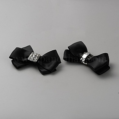 Detachable Polyester Bowknot Shoe Decoration&nbsp;AJEW-WH20005-05