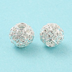 Rack Plating Brass Beads&nbsp;KK-A196-02S