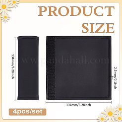 Eco-friendly Leather Car Door Handle Protective Cover&nbsp;FIND-WH0139-972B
