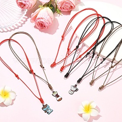 30Pcs 3 Colors Waxed Polyester Cord Necklaces Making&nbsp;NJEW-YW00014